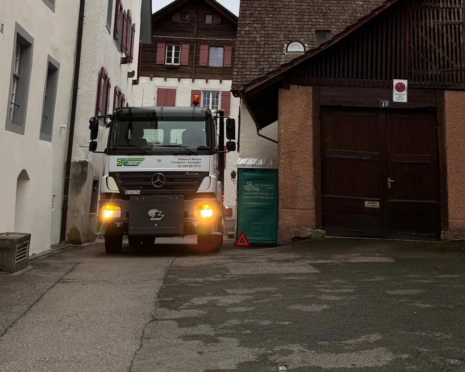 Muldenservice im Zurzibiet, Surb- und Wehntal und dem Zürcher Unterland.